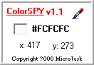 ColorSPY(屏幕取色工具)v1.1綠色版