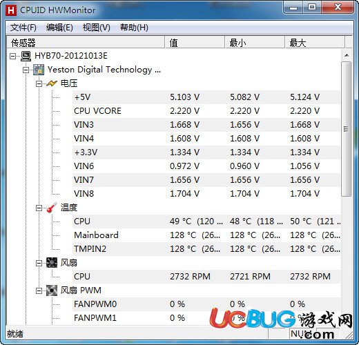 CPUID HWMonitor中文版下載