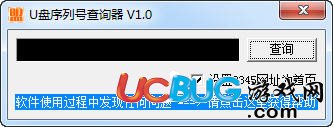 U盤(pán)序列號(hào)查詢(xún)工具下載