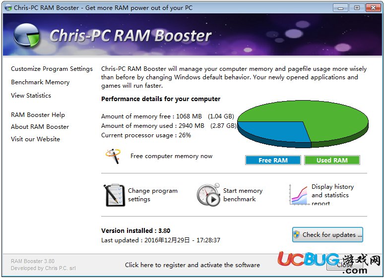 Chris-PC RAM Booster下載