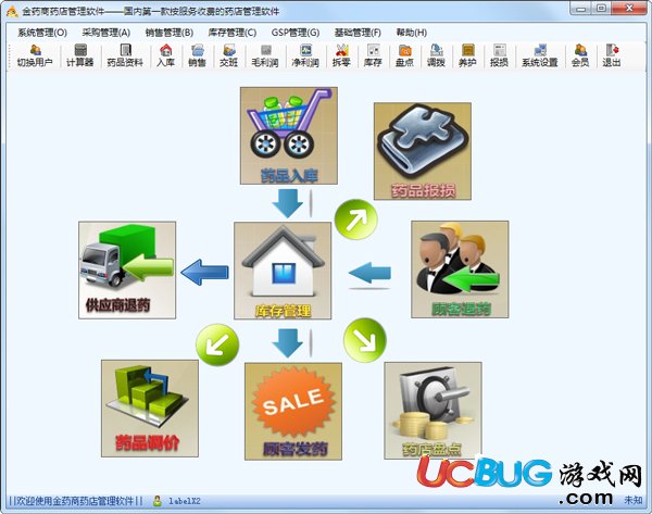 金藥商藥店管理軟件下載