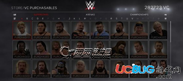 《wwe2k17》游戲場地怎么全解鎖