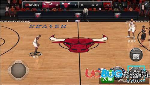 nba live mobile怎么操作——突破