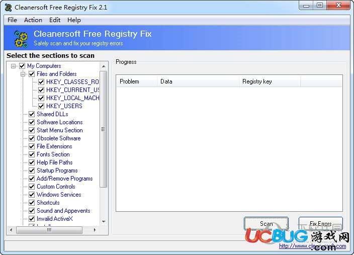 Cleanersoft Free Registry Fix下載