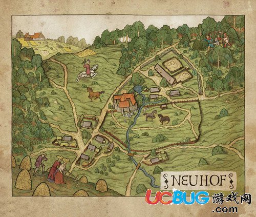 《天國(guó)拯救》全區(qū)域地圖大全匯總