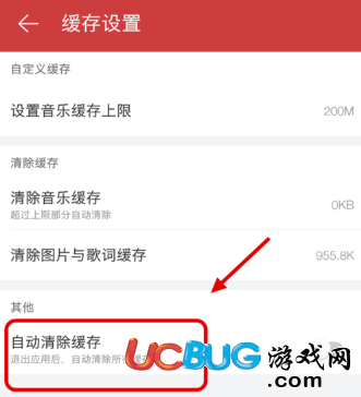 《網(wǎng)易云音樂app》怎么自動清除緩存信息