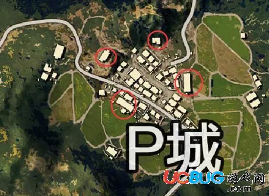 絕地求生全軍吃雞P城決賽圈