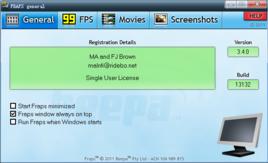 Fraps簡(jiǎn)體中文版