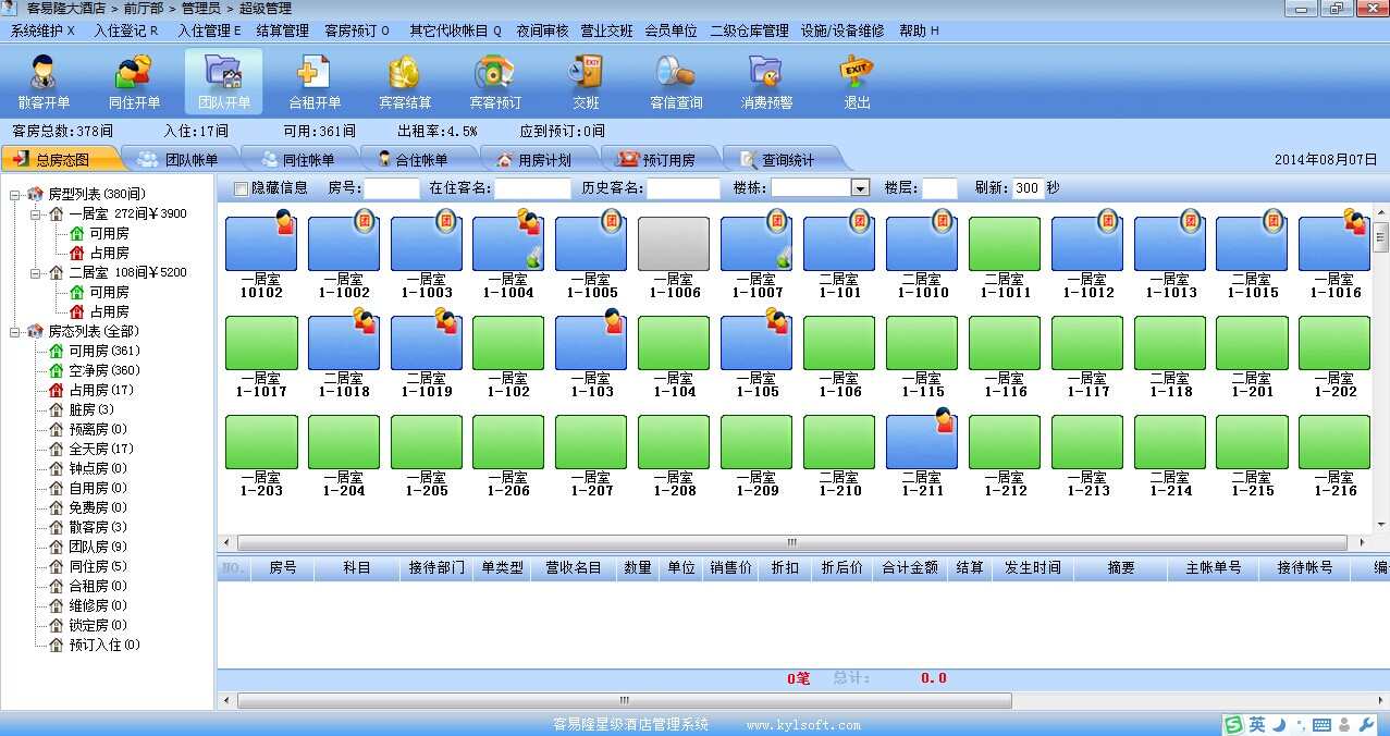 賓館管理系統(tǒng)